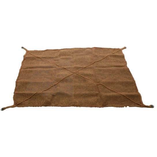 Woven panel with diagonal cords